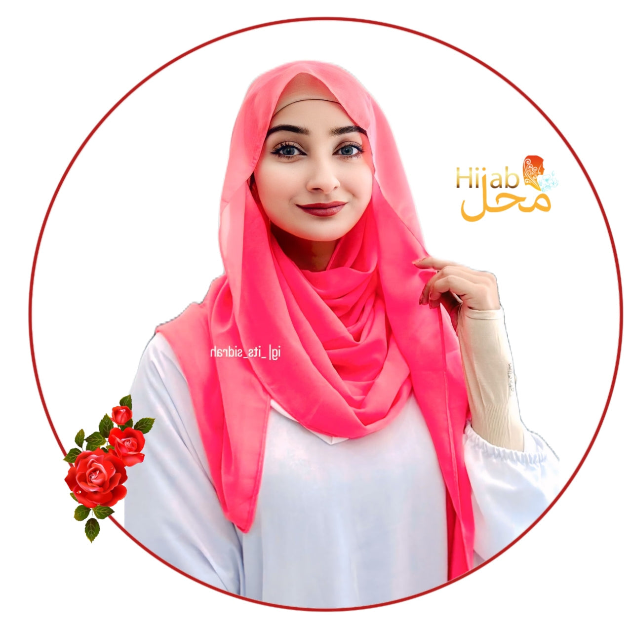 Plain Georgette Hijab