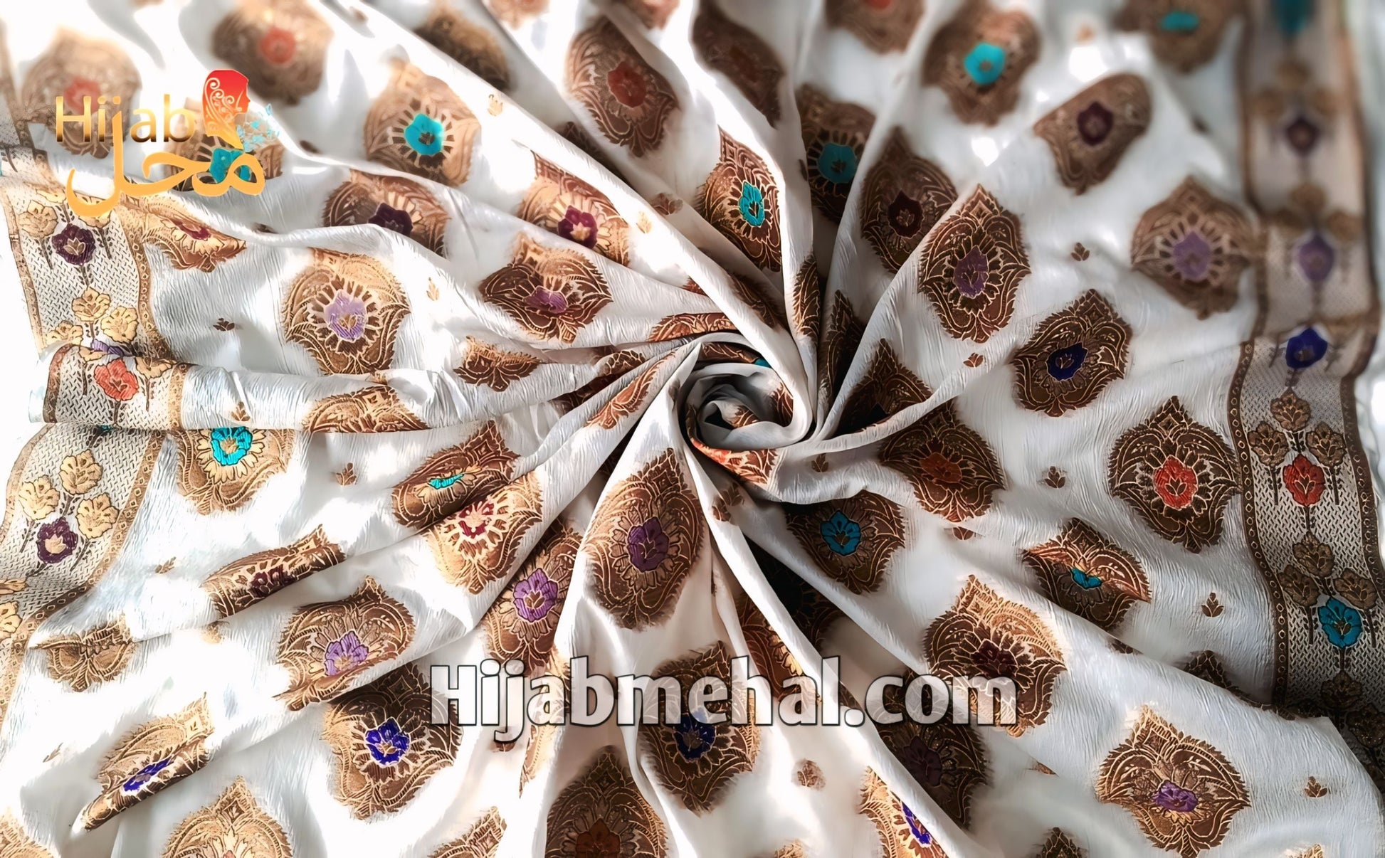 Banarsi Jacquard Multi Meena Dupatta ⭐️⭐️⭐️⭐️⭐️ (4.9/5)