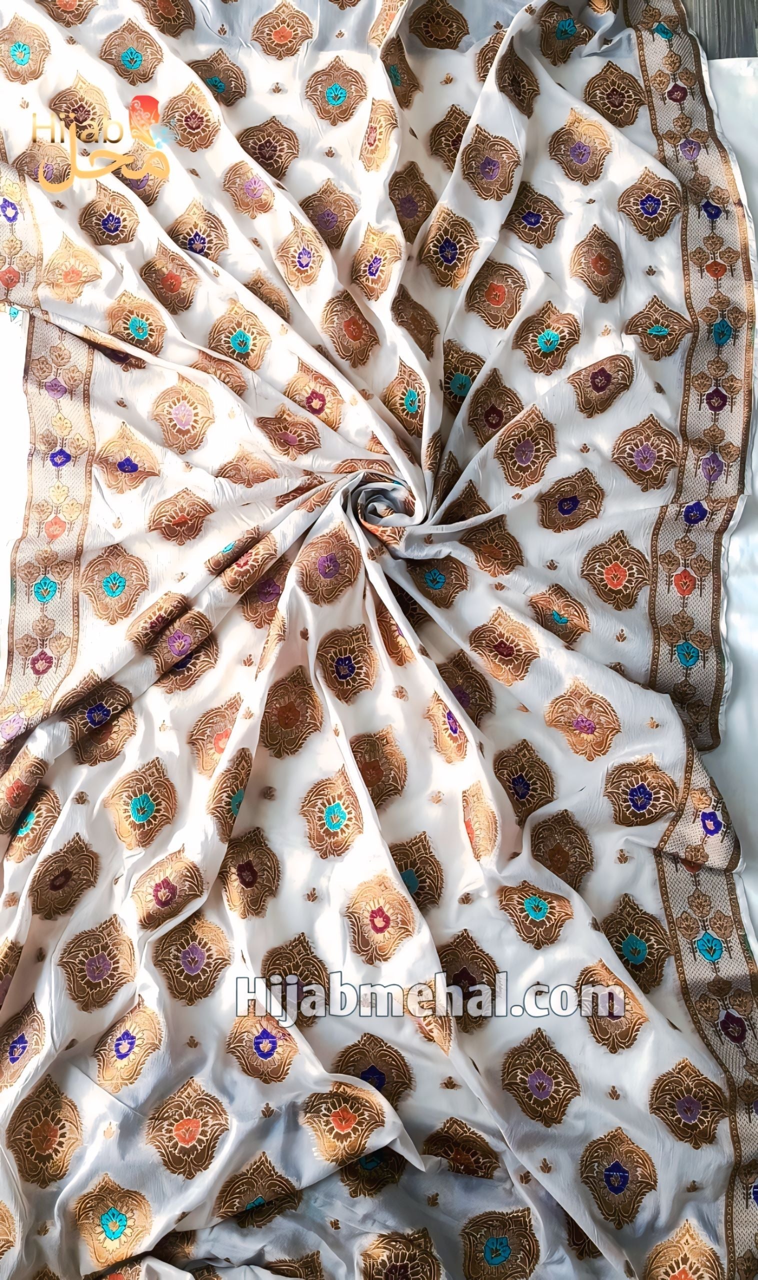 Banarsi Jacquard Multi Meena Dupatta ⭐️⭐️⭐️⭐️⭐️ (4.9/5)