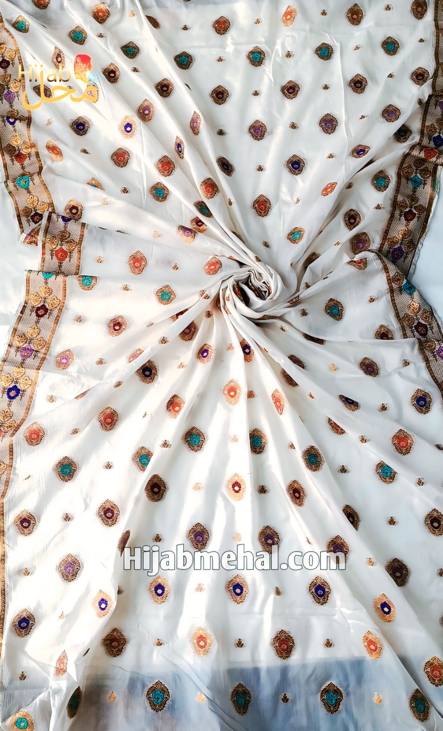 Banarsi Jacquard Multi Meena Dupatta ⭐️⭐️⭐️⭐️⭐️ (4.7/5)