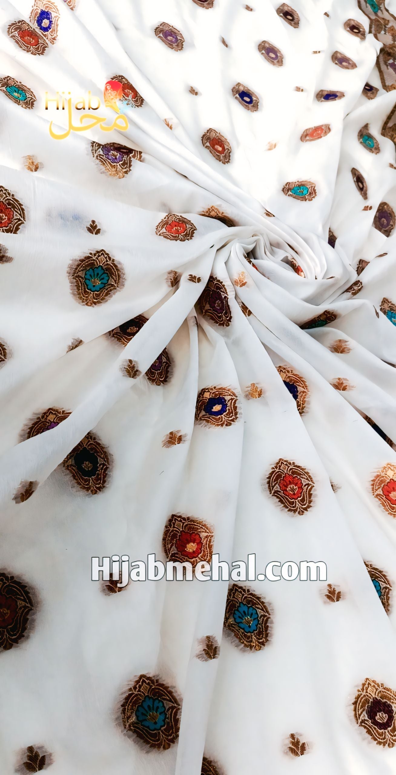 Banarsi Jacquard Multi Meena Dupatta ⭐️⭐️⭐️⭐️⭐️ (4.7/5)