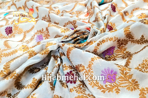 Banarsi Jacquard Multi Meena Dupatta ⭐️⭐️⭐️⭐️⭐️ (4.7/5)