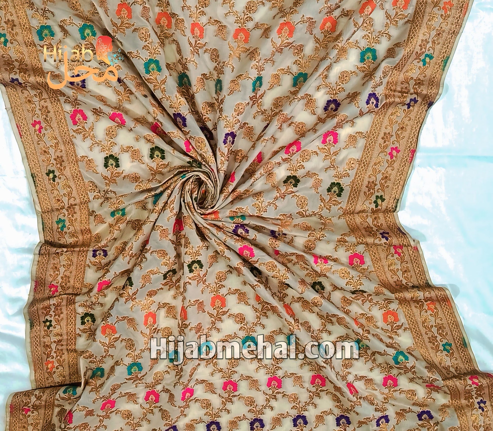 Banarsi Jacquard Multi Meena Dupatta ⭐️⭐️⭐️⭐️⭐️ (4.9/5)