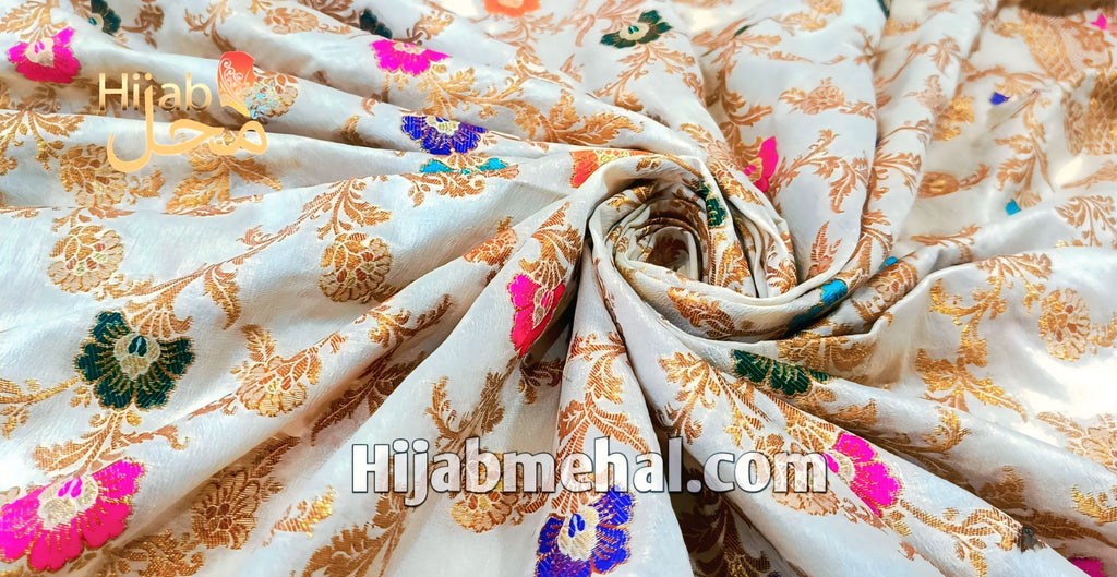Banarsi Jacquard Multi Meena Dupatta ⭐️⭐️⭐️⭐️⭐️ (4.9/5)