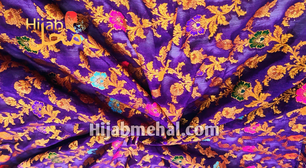 Banarsi Jacquard Multi Meena Dupatta ⭐️⭐️⭐️⭐️⭐️ (4.6/5)