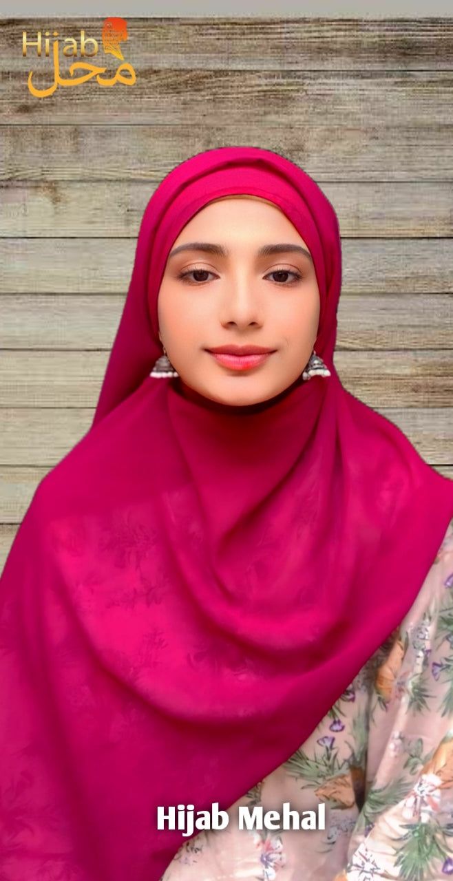 Plain Georgette Hijab ⭐️⭐️⭐️⭐️☆ (4.4/5)