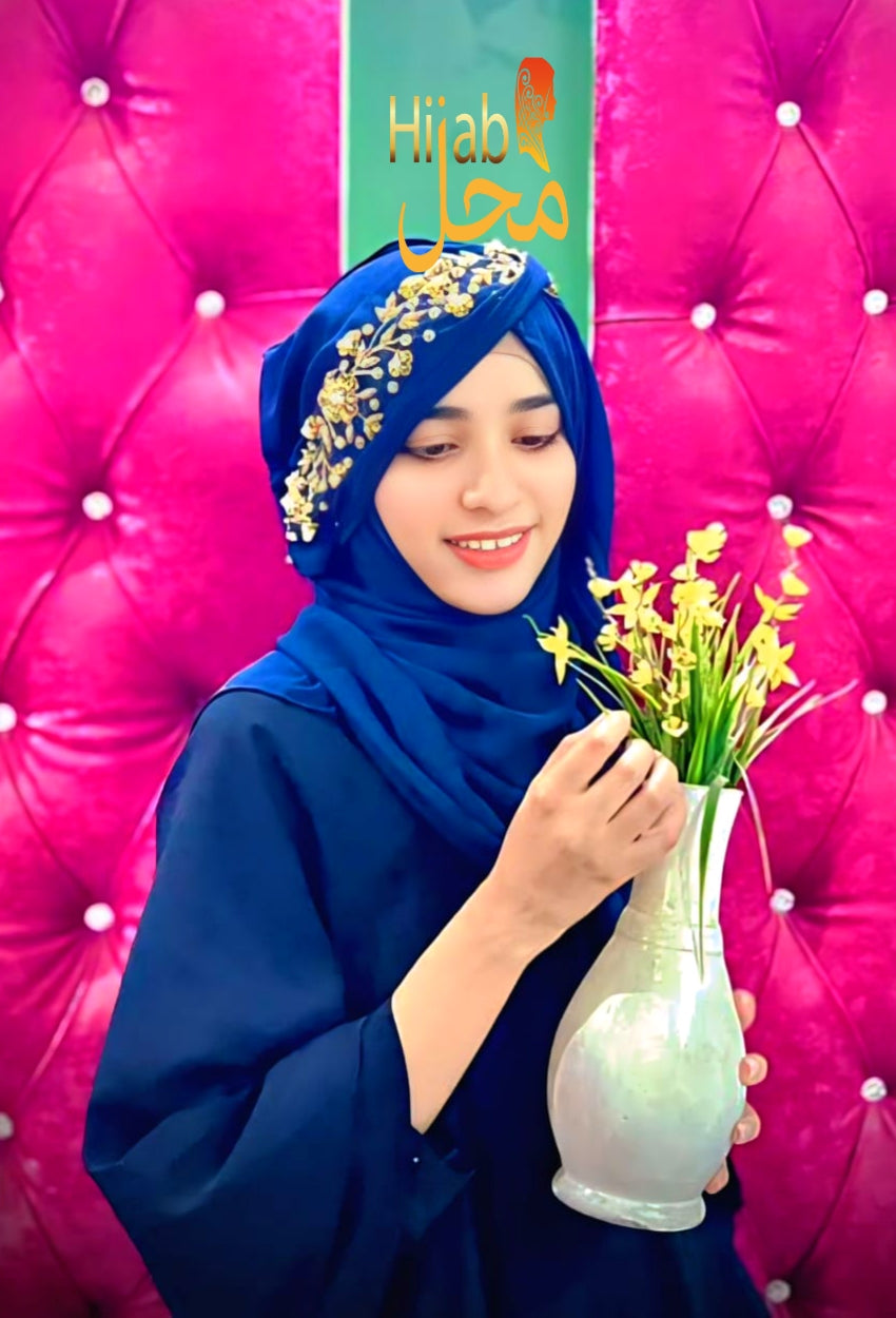 Handwork Bridal Luxury Hijab ⭐️⭐️⭐️⭐️☆ (4.4/5)
