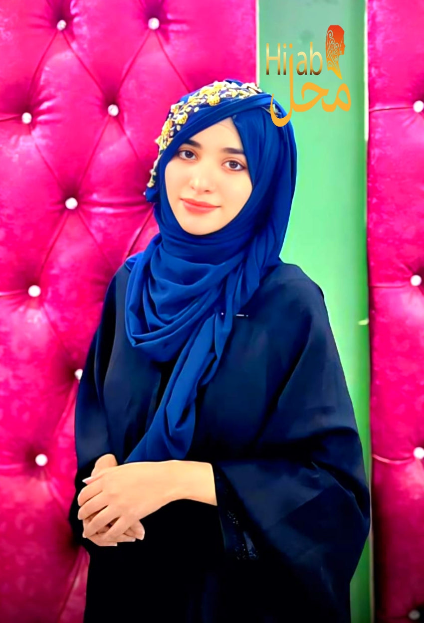 Handwork Bridal Luxury Hijab ⭐️⭐️⭐️⭐️☆ (4.4/5)