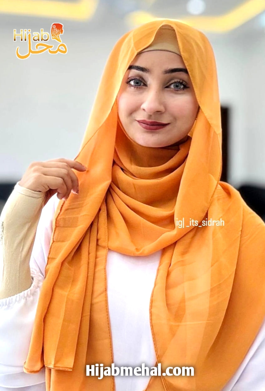 Plain Georgette Hijab ⭐️⭐️⭐️⭐️⭐️ (4.8/5)