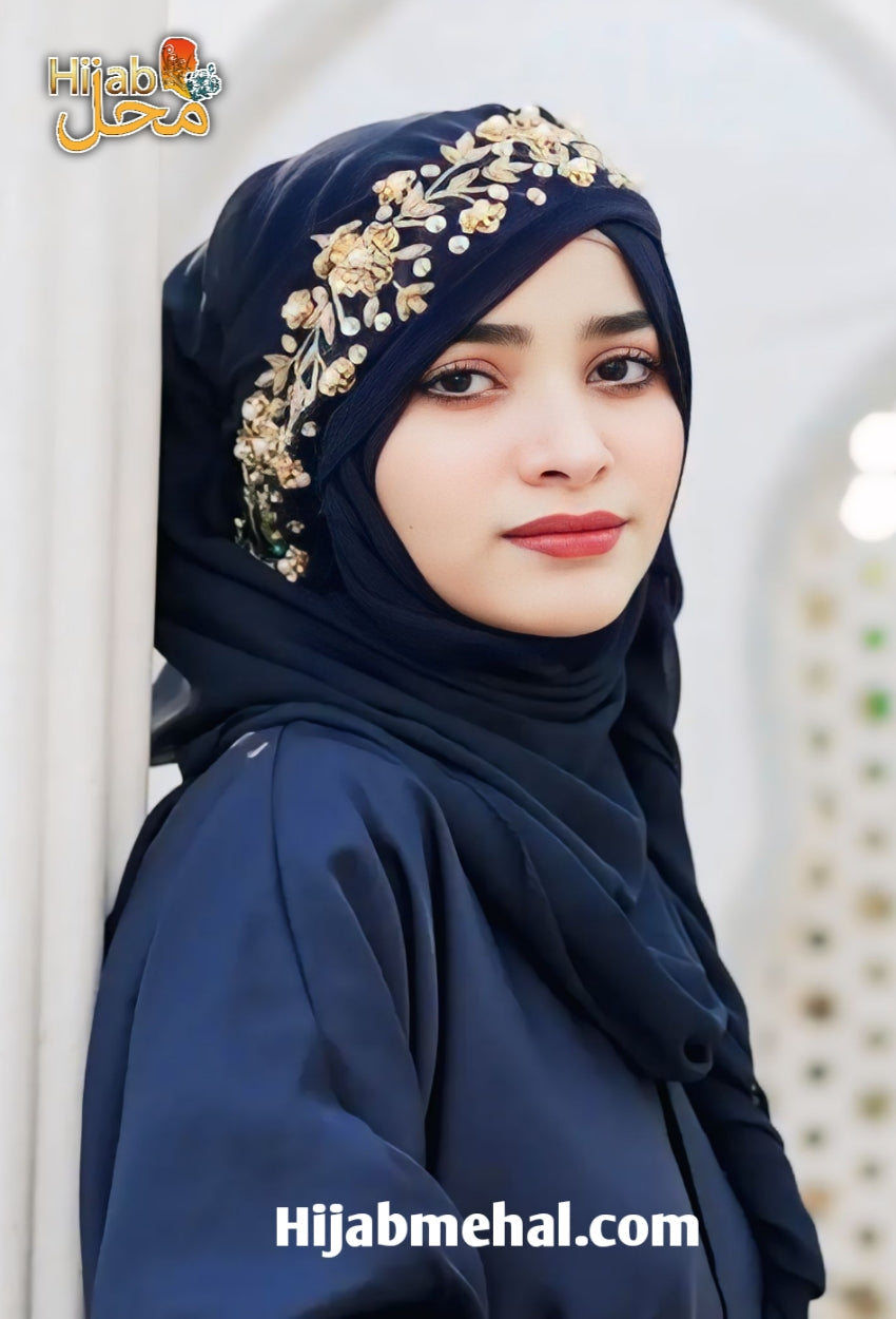 Handwork Bridal Luxury Hijab ⭐️⭐️⭐️⭐️⭐️ (4.8/5)