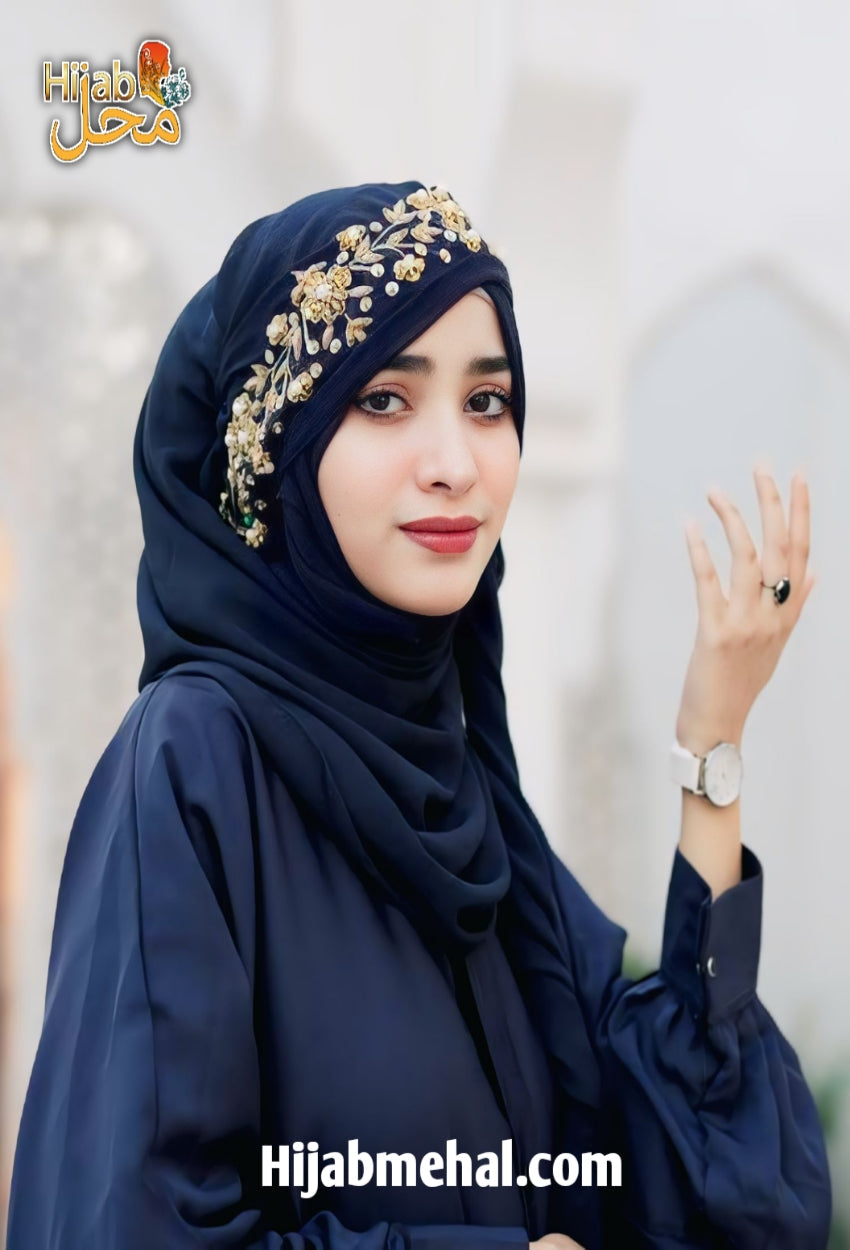 Handwork Bridal Luxury Hijab ⭐️⭐️⭐️⭐️⭐️ (4.8/5)