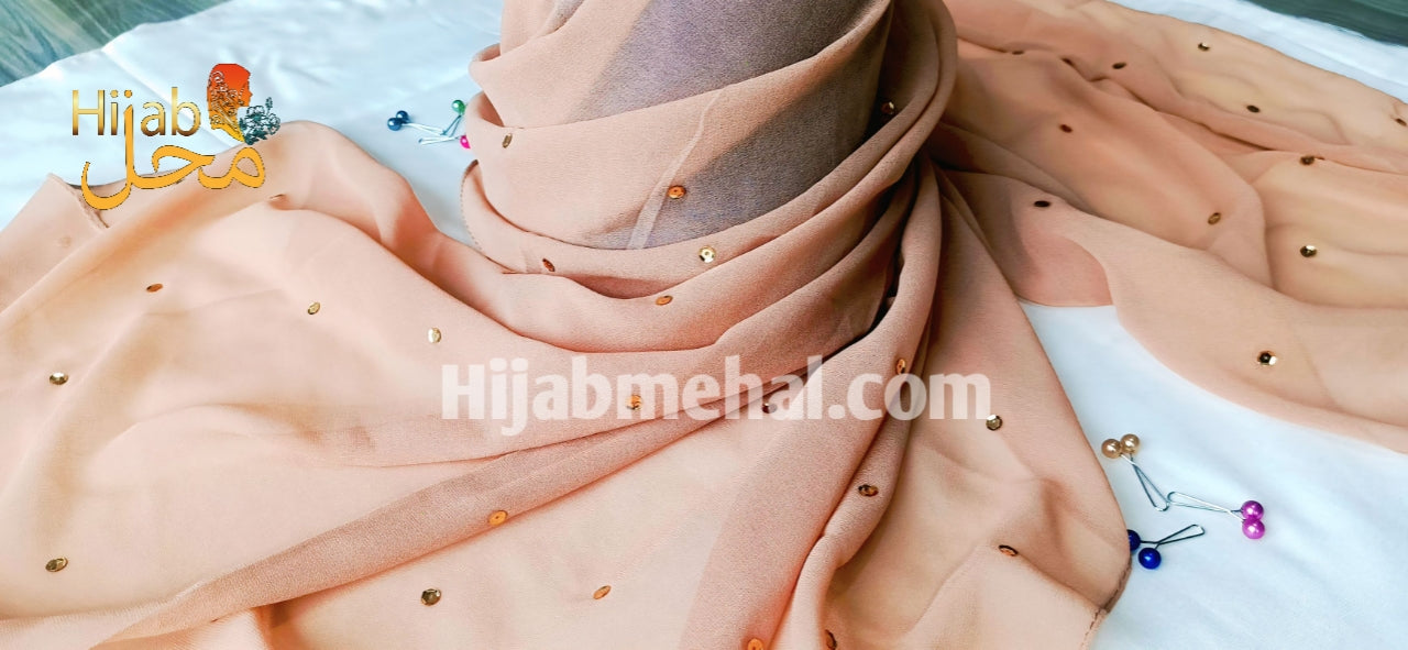 Georgette Premium Sequence Hijab ⭐️⭐️⭐️⭐️⭐️ (4.9/5)
