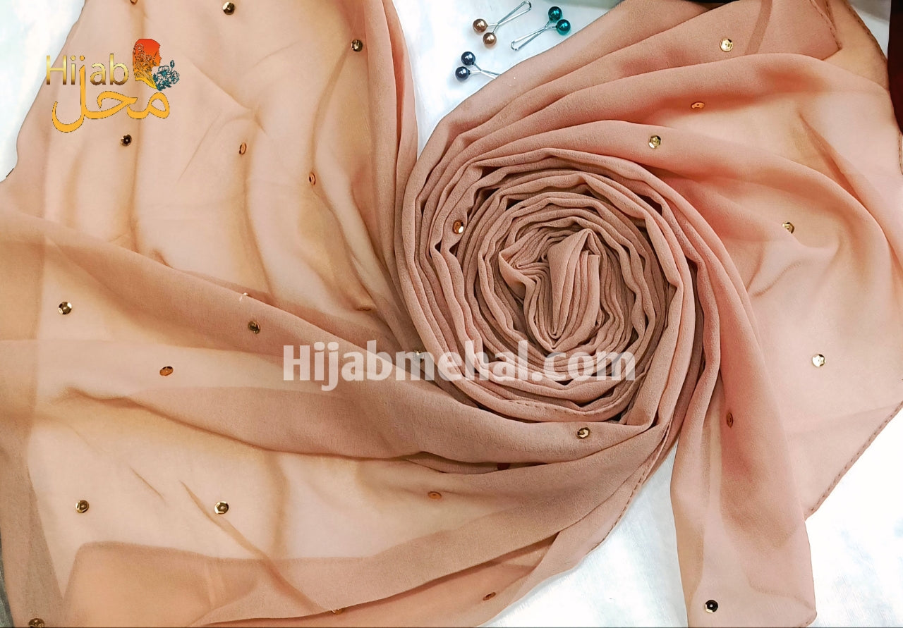 Georgette Premium Sequence Hijab ⭐️⭐️⭐️⭐️⭐️ (4.9/5)