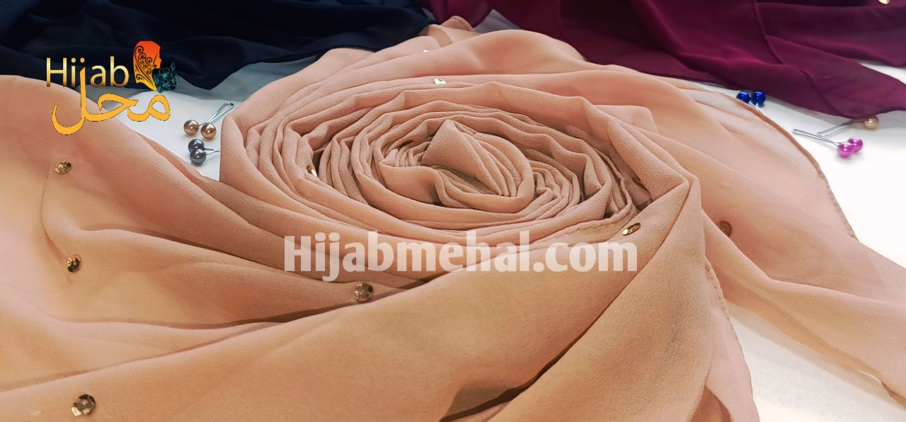 Georgette Premium Sequence Hijab ⭐️⭐️⭐️⭐️⭐️ (4.9/5)