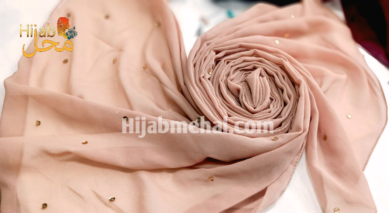 Georgette Premium Sequence Hijab ⭐️⭐️⭐️⭐️⭐️ (4.9/5)