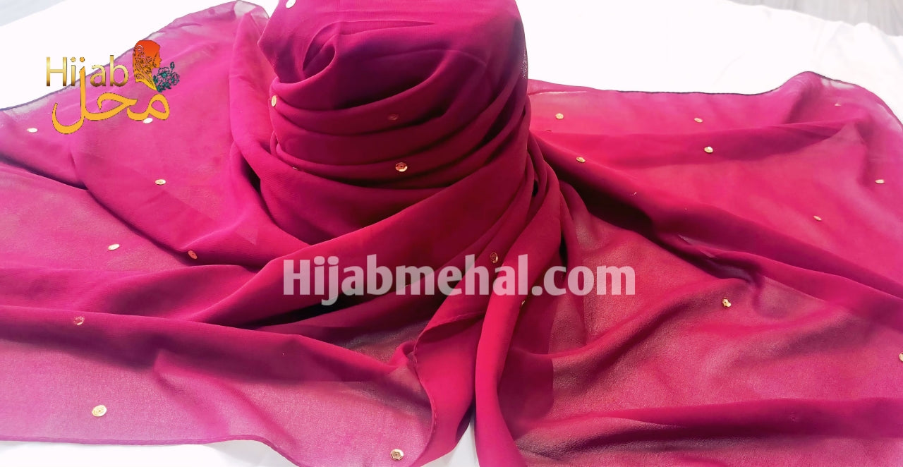 Georgette Premium Sequence Hijab ⭐️⭐️⭐️⭐️⭐️ (4.9/5)