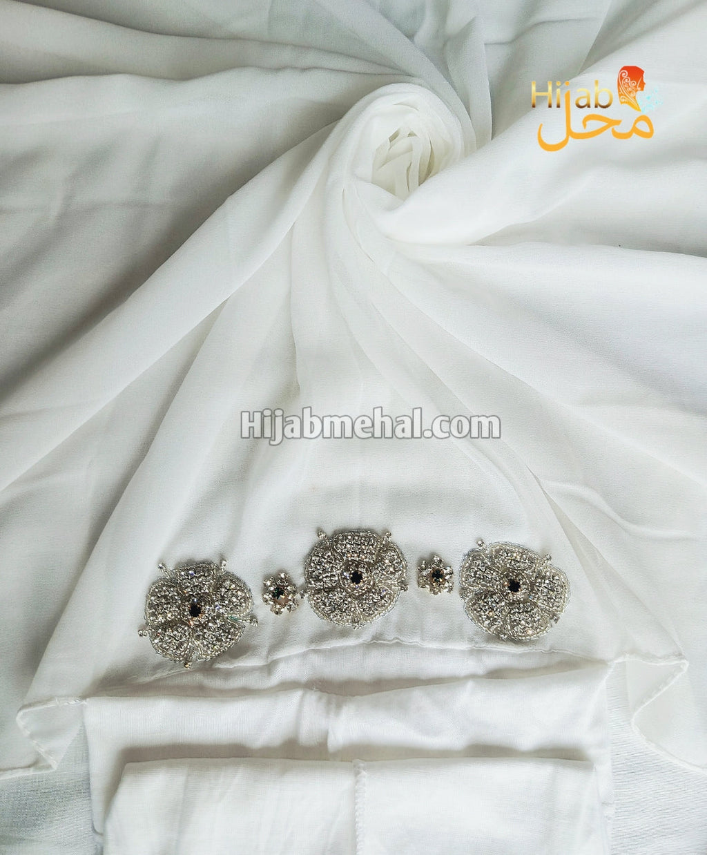 Cap Attached Handwork Hijab Rabi-ul-awwal Special ⭐️⭐️⭐️⭐️⭐️ (4.9/5)