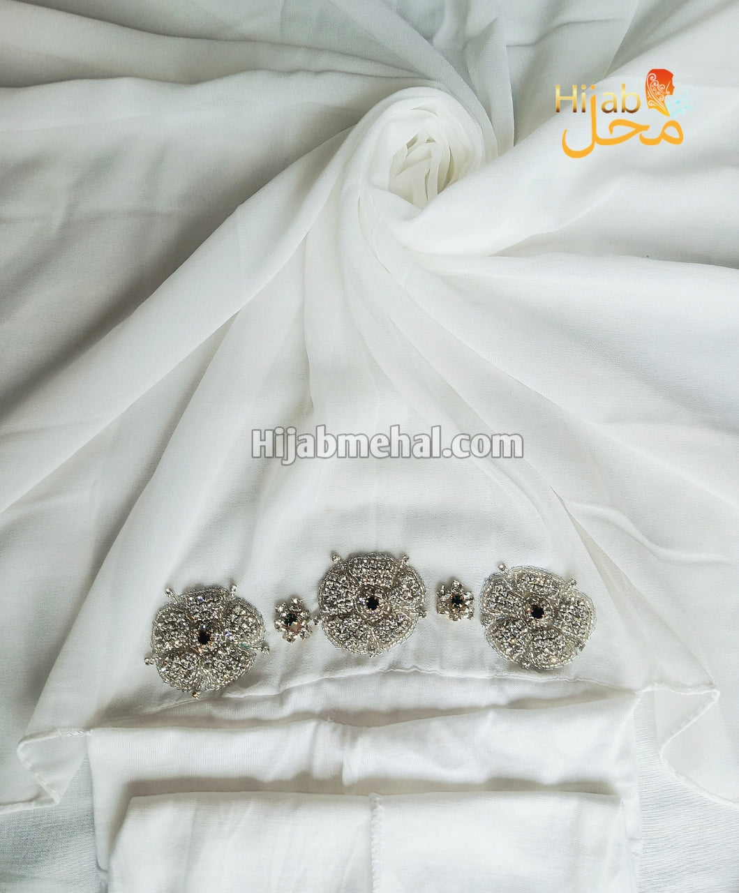 Cap Attached Handwork Hijab Rabi-ul-awwal Special ⭐️⭐️⭐️⭐️⭐️ (4.9/5)