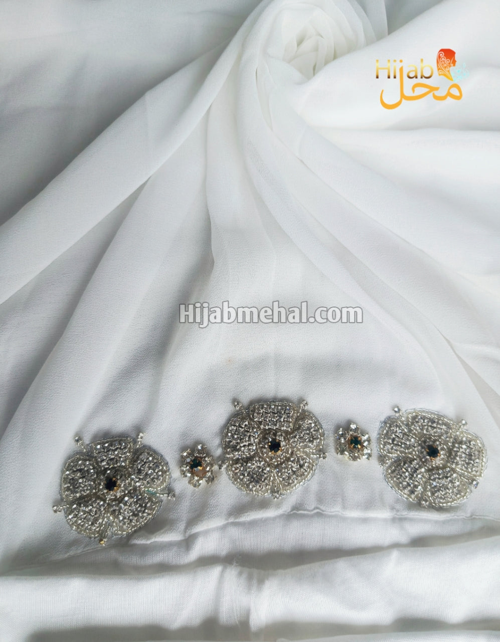 Cap Attached Handwork Hijab Rabi-ul-awwal Special ⭐️⭐️⭐️⭐️⭐️ (4.9/5)