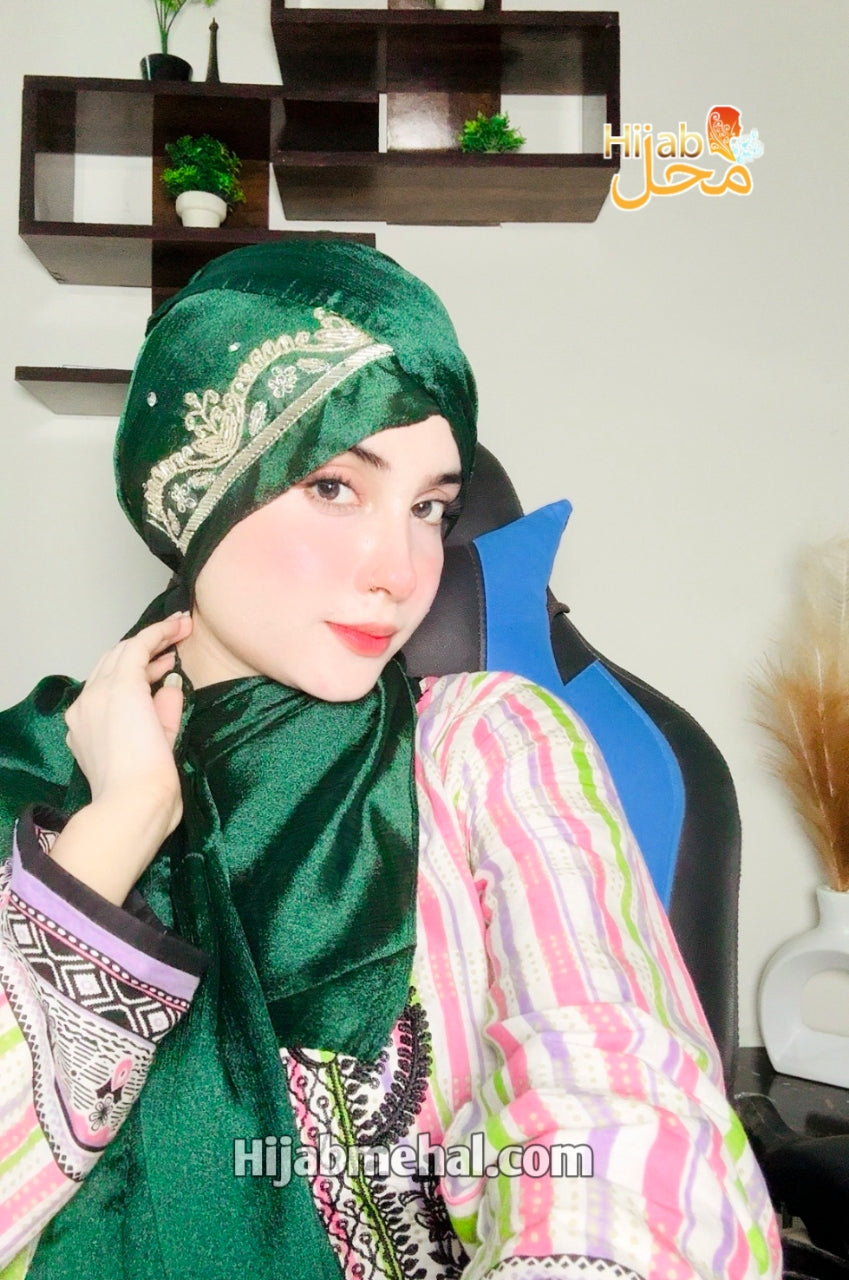 Handwork Hijab Rabi-ul-awwal Special ⭐️⭐️⭐️⭐️☆ (4.4/5)
