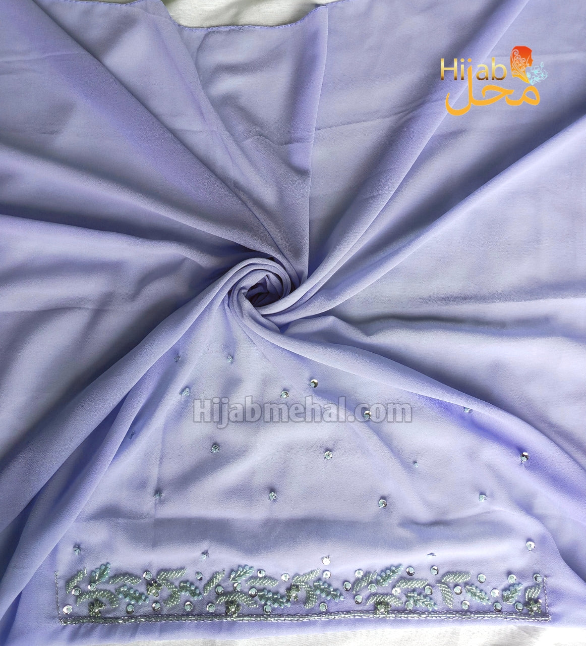 Handwork Luxury Bridal Hijab ⭐️⭐️⭐️⭐️⭐️ (5.0/5)