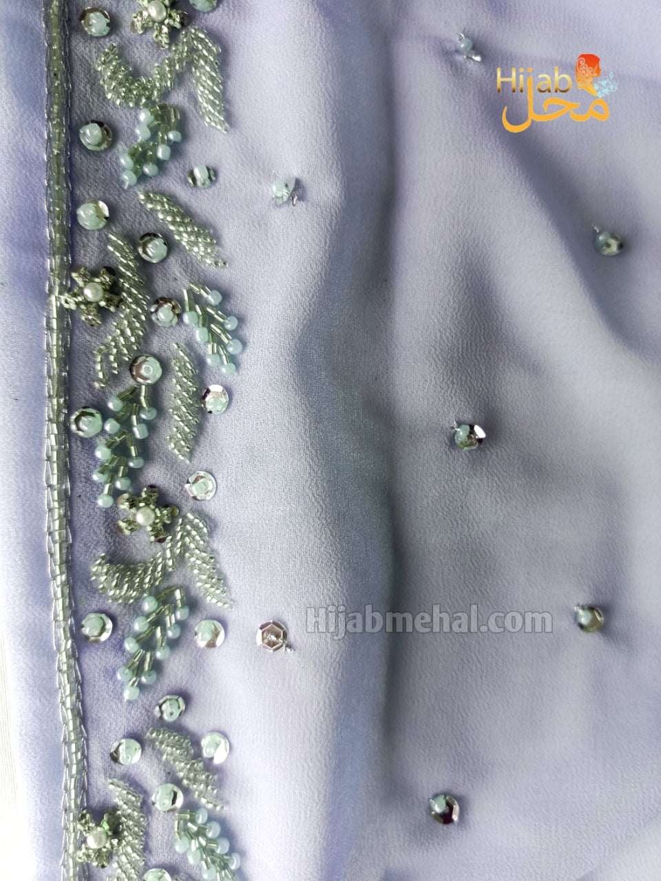 Handwork Luxury Bridal Hijab ⭐️⭐️⭐️⭐️⭐️ (5.0/5)