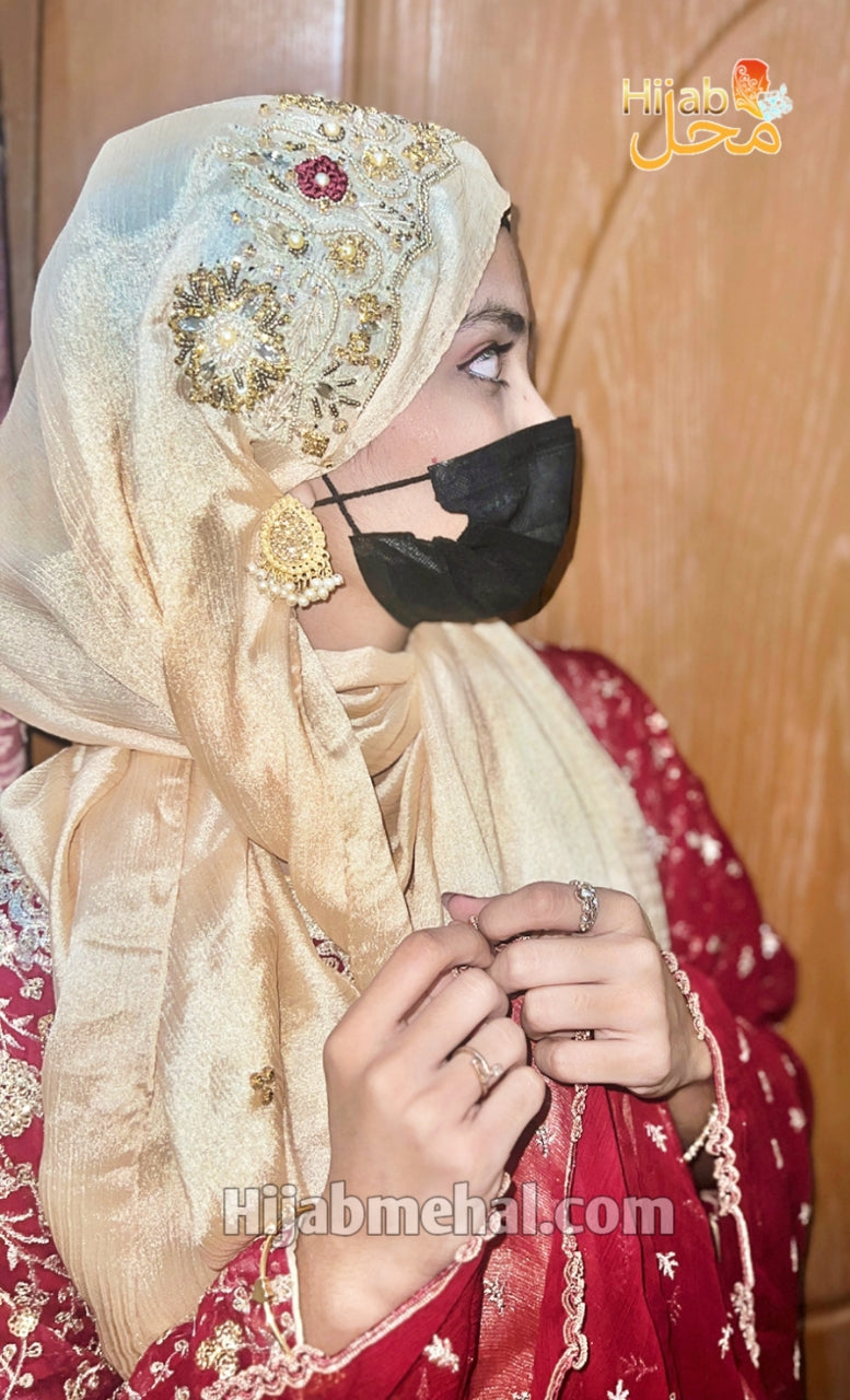 Handwork Baarat Special Hijab ⭐️⭐️⭐️⭐️⭐️ (5.0/5)