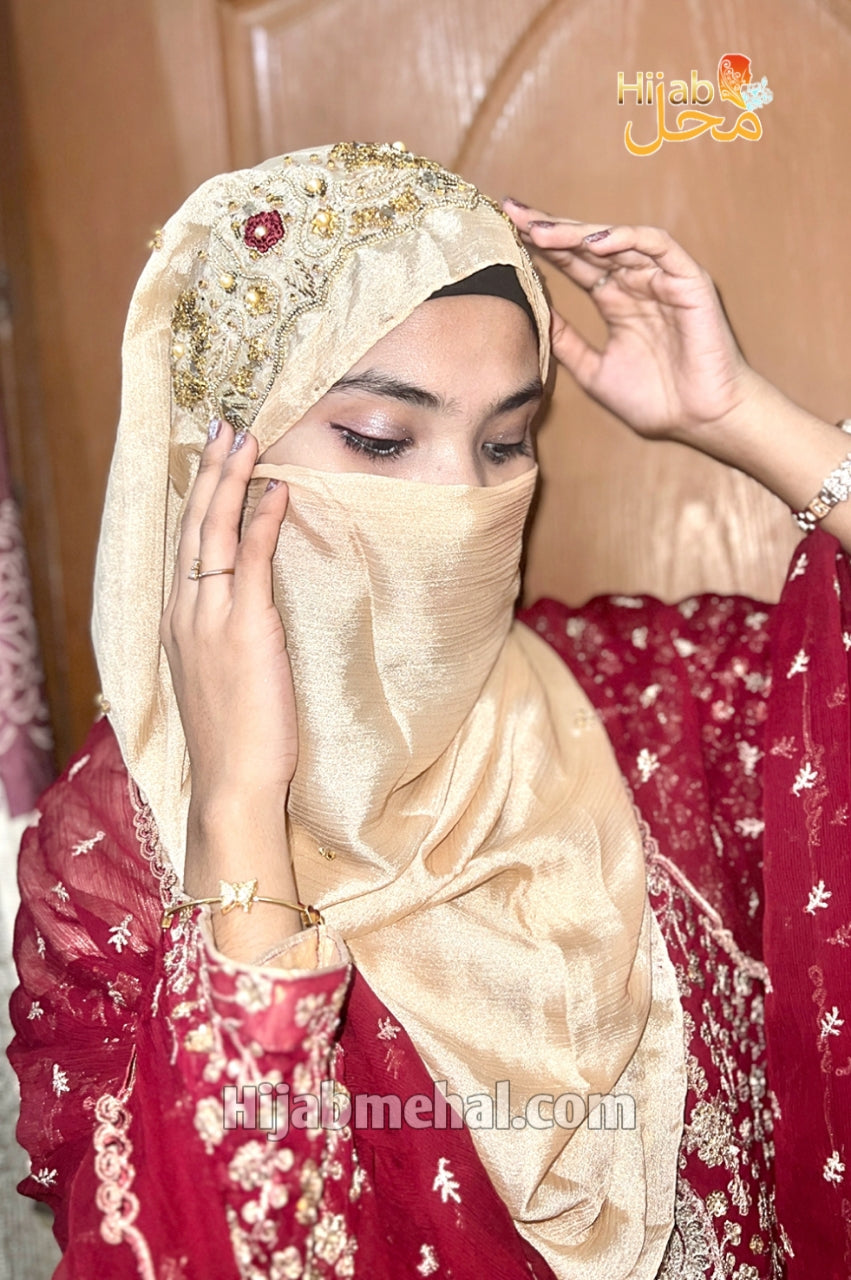 Handwork Baarat Special Hijab ⭐️⭐️⭐️⭐️⭐️ (5.0/5)