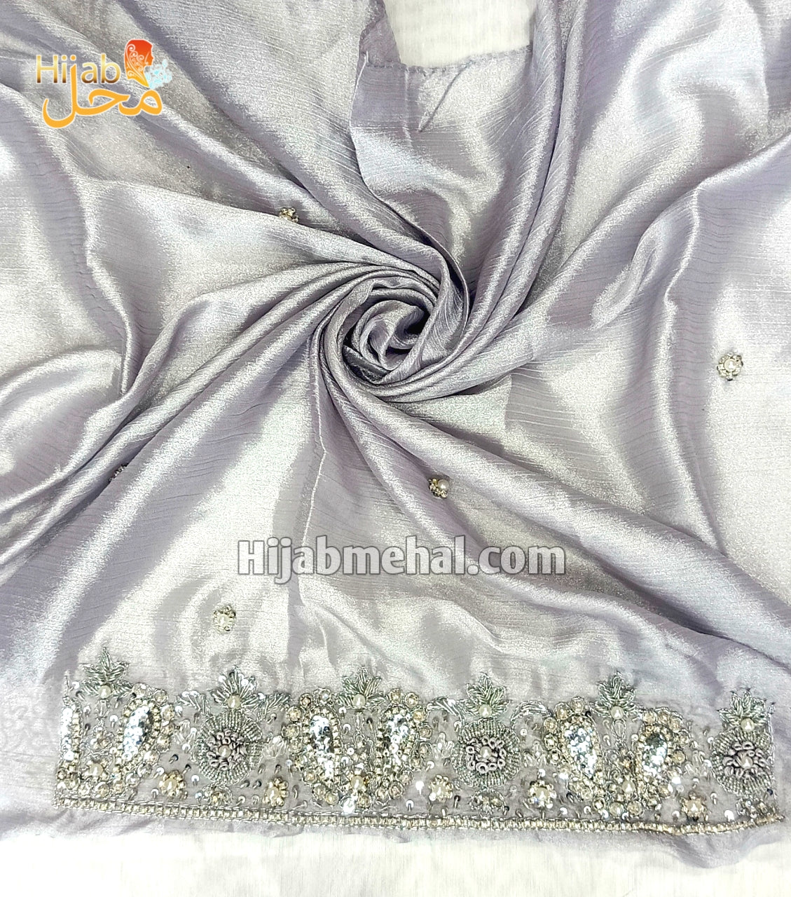 Handwork Valima Special Hijab ⭐️⭐️⭐️⭐️⭐️ (5.0/5)