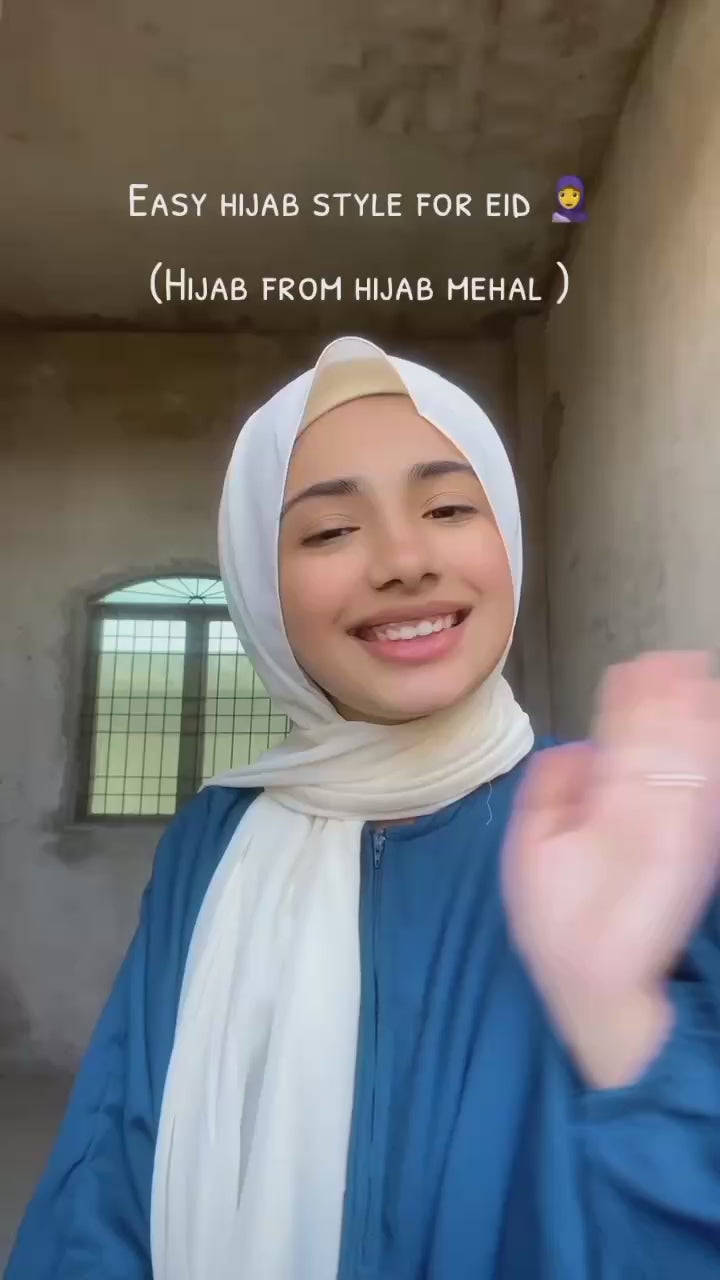 Plain Georgette Hijab ⭐️⭐️⭐️⭐️☆ (4.4/5)