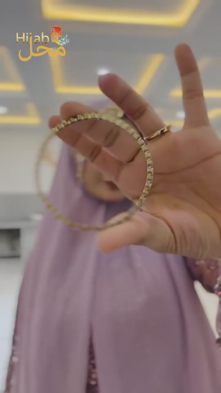 Handwork Bridal Luxury Hijab & Naqab ⭐️⭐️⭐️⭐️⭐️ (4.9/5)